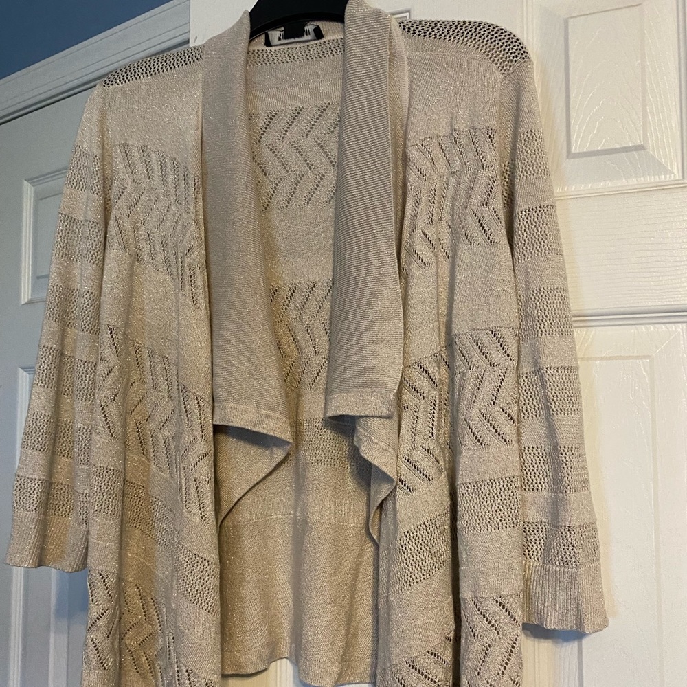 Gold WHBM Cardigan